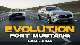 Ford Mustang Evolution 1964 To 2045 | Old vs Future Mustang Transformation!