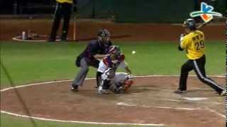 20130910 CPBL 象VS犀牛 5上 陽建福再丟人啊~ 陳智弘穩如泰山對決觸身球上壘