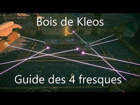 Immortals Fenyx Rising - Guide des 4 fresques du Bois de Kleos