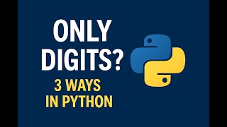 35.Validate Numeric Strings in Python (Interview Trick) Wealth