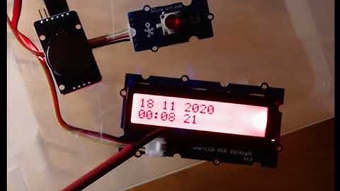 Real Time Clock mit Ardublock Tutorial für Arduino