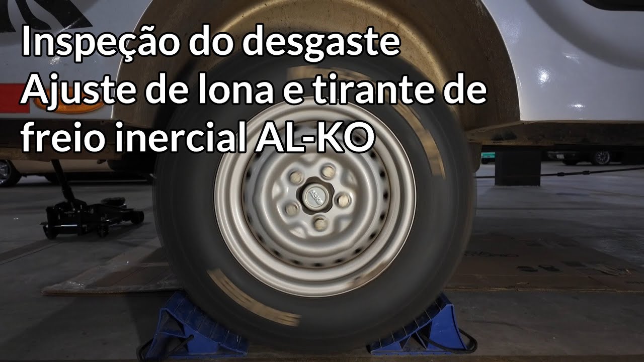 Verificação e ajuste de freio inercial AL-KO
