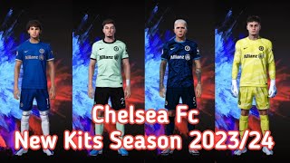 Chelsea Fc New Kits Season 2023-2024 (sider & cpk version) eFootball PES 2021