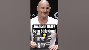 Why Australia HATES Sean Strickland at UFC 312