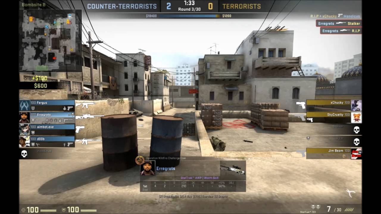 CS:GO AWP kill Compilation #1 by Erregrets - YouTube