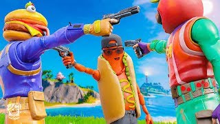 THE BRAT JOINS THE FOOD FIGHT! (A Fortnite Short Film)
