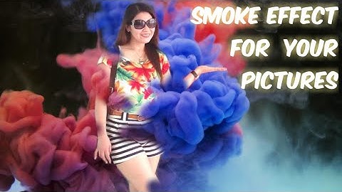 Smoke effect | picsart photo editing