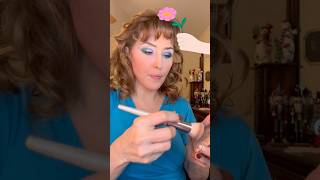 Lavender &amp; Turquoise Eyeshadow | Singe Beauty Succulent Dew Palette | ASMR GRWM #fyp #viralshort
