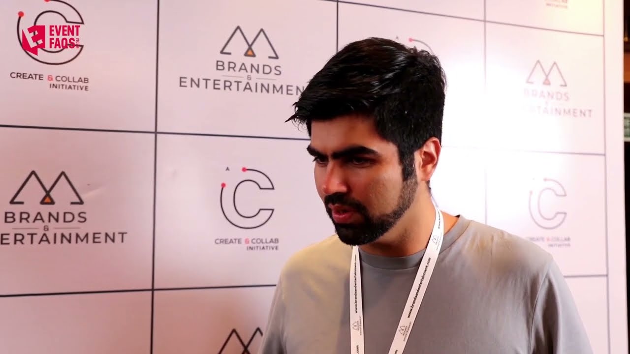 EVENTFAQS Media | In conversation with Karan Singh, CEO, Sunburn at Brands & Entertainment 2022