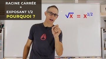 Découvrez pourquoi la racine carrée = exposant 1/2