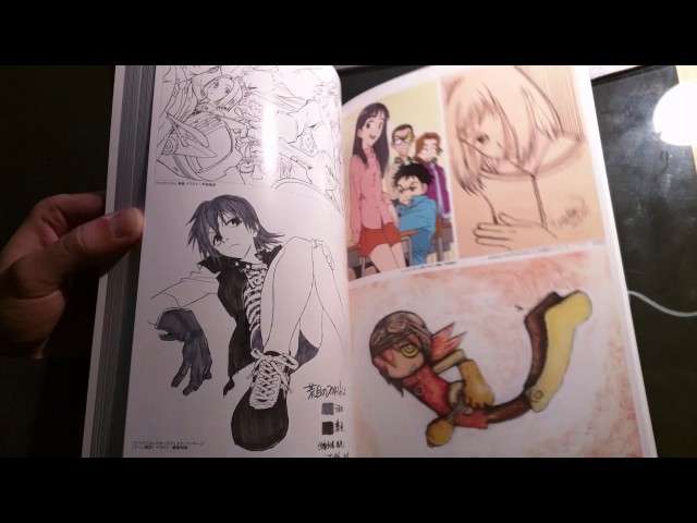 The FLCL Archives artbook - YouTube