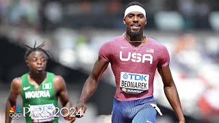 Team USA's Kenny Bednarek tops 200m heat with authority, moves on to semifinals | NBC Sports Wealth