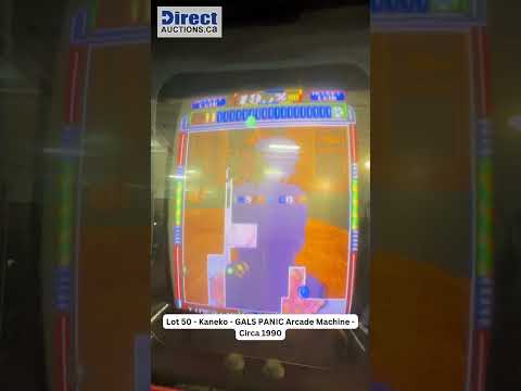 🎮🌟 Lot 50: Kaneko - GALS PANIC Arcade Machine (1990)! 🌟🎮
