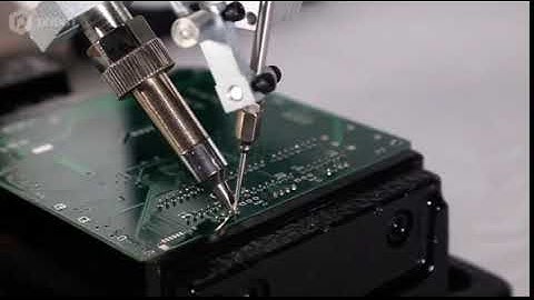 Scara Robot Cobot M1 performs precision soldering, vision checking, handling, picking process