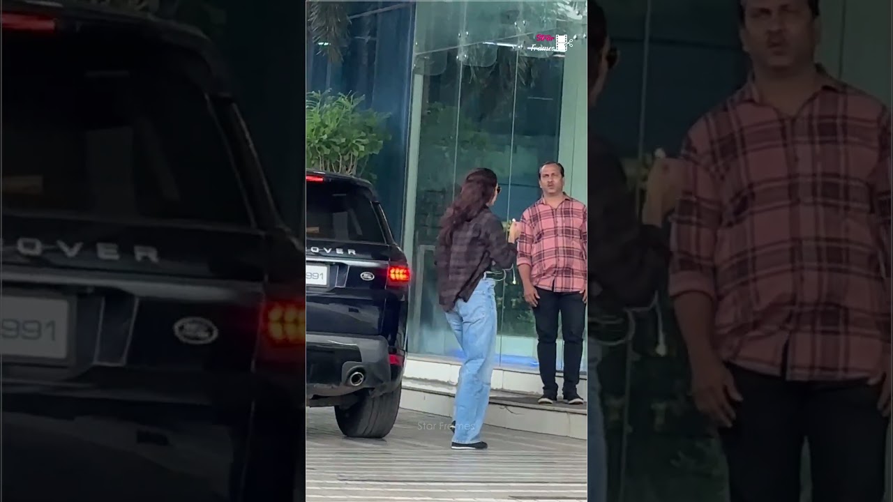 Tripti Dimri spotted at Mumbai Office