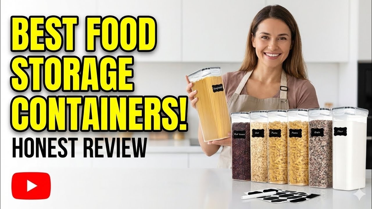 Best Food Storage Containers for Pantry & Fridge Organization 