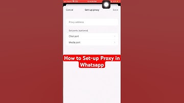 How to Set-up Proxy in Whatsapp📞✅📲 #whatsapp #proxy #setup #tutorial #tipsandtricks