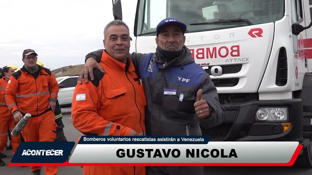 Bomberos de la región asistirán a Venezuela para ayudar en la catástofre