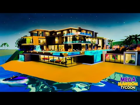 Mega Mansion Tour in ROBLOX | Mega Mansion Tycoon - YouTube