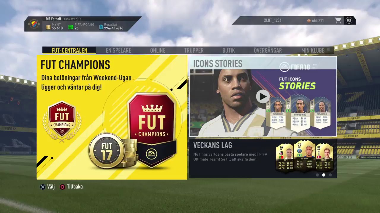 Elite 3 Rewards / FIFA 17 På Svenska