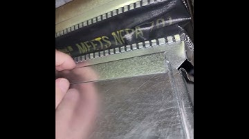 Duct Transition Instalation w/ Canvas! #hvac #hvacmaintenance #electrical #electrician #trending