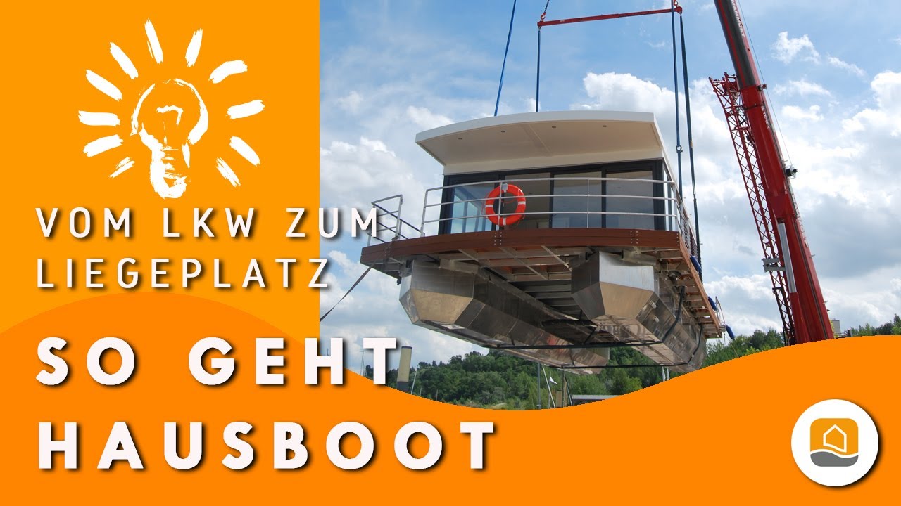 Wie kommt ein Hausboot eigentlich an seinen Liegeplatz?! | So geht Hausboot