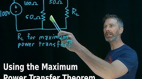 Maximum Power Transfer Theorem Example