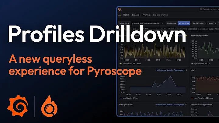 Demo: Profiles Drilldown (Previously Explore Profiles) — A Queryless Experience for Profiling Data