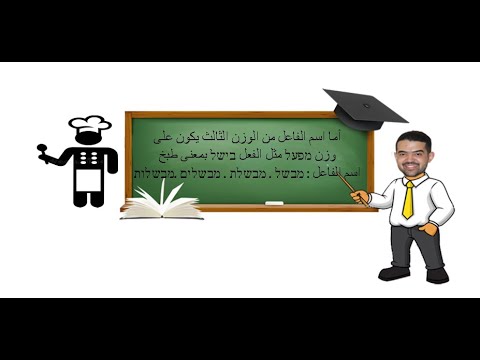 زمن المضارع فى اللغة العبرية فى كل الأوزان