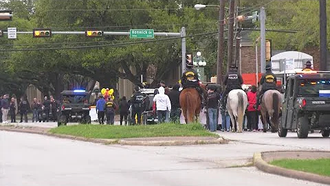 Law enforcement leaders, Gulfton residents come together for annual March Against Crime