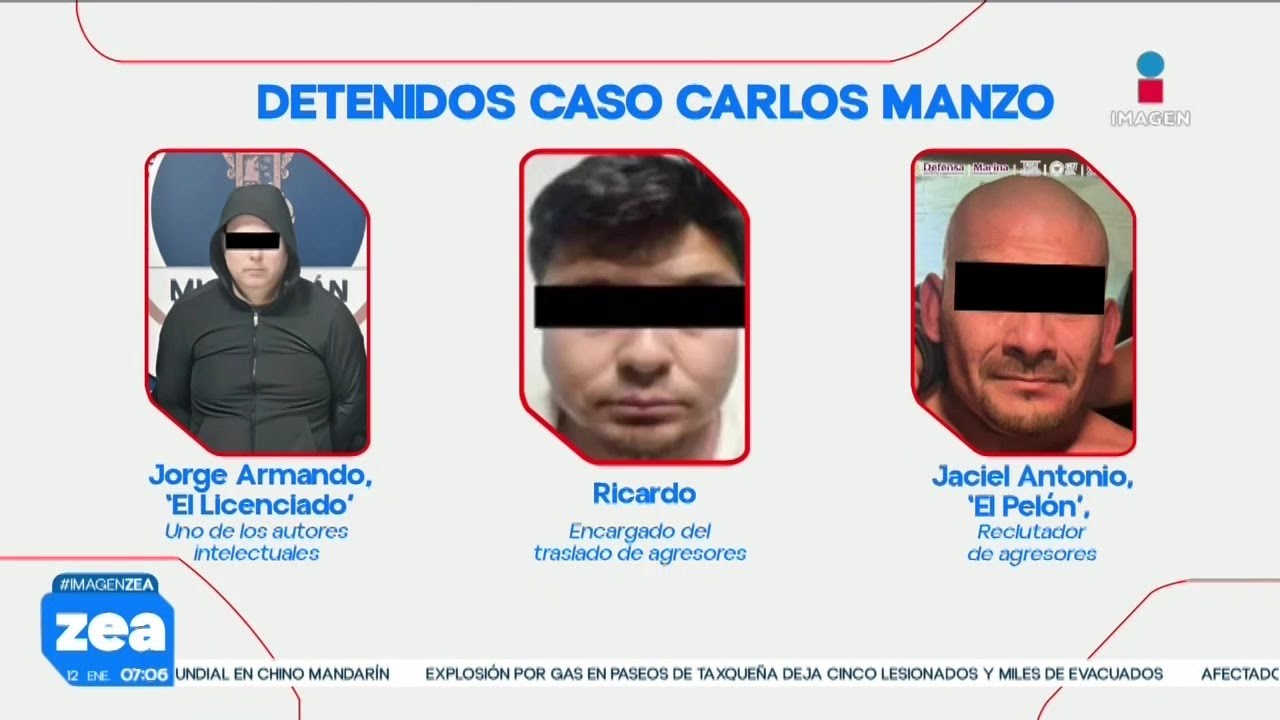 Suman 15 personas detenidas por el asesinato de Carlos Manzo | Noticias ...