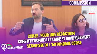 Pour une rédaction constitutionnelle claire et juridiquement sécurisée de l’autonomie corse