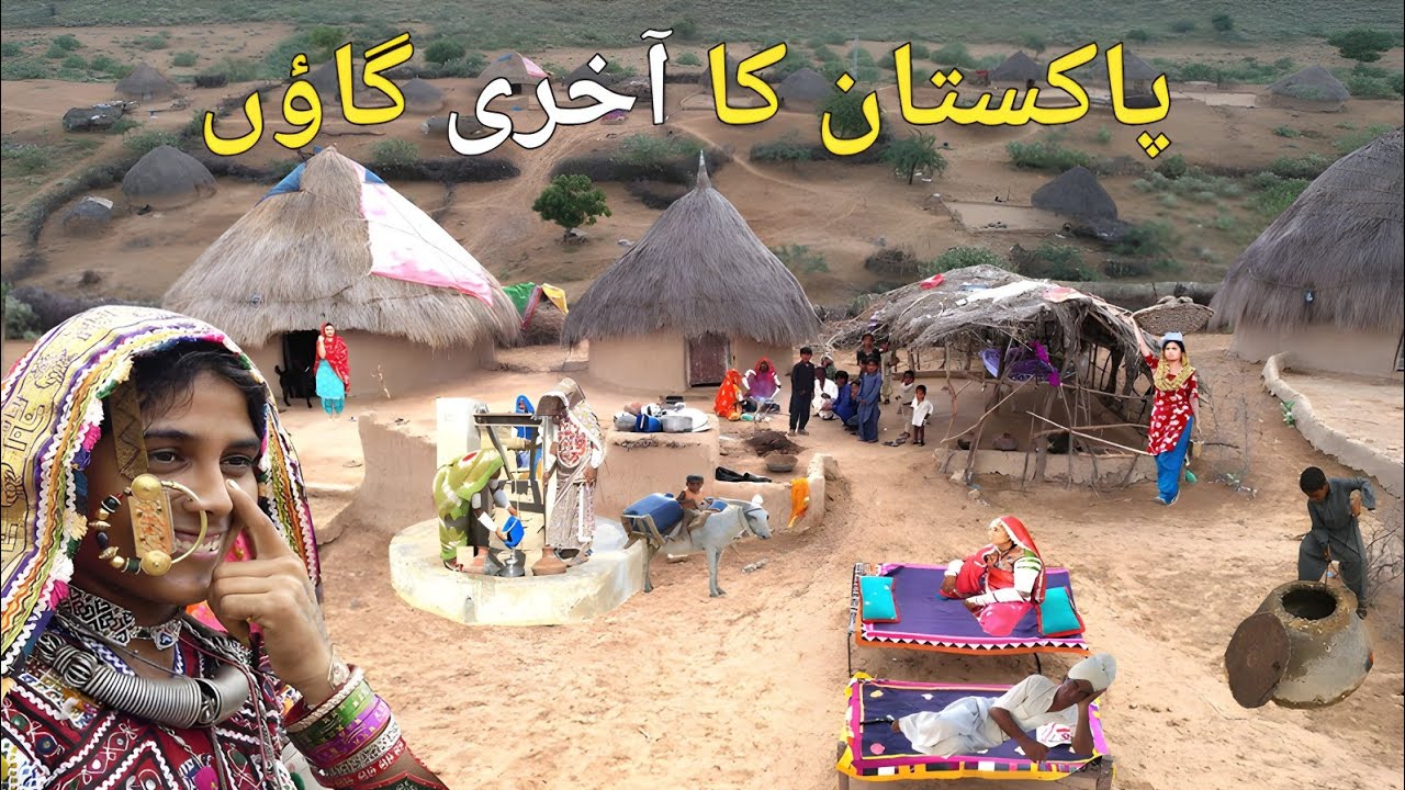 Desert Village Life in Tharparkar Sindh | Traditional Life Pakistan | Rural Culture of Sindh"