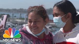 Teen Migrant Recovers From Covid, Reunites With Mother After Years Apart | NBC News NOW Content