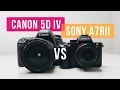 Canon 5D Mark IV vs Sony A7R II - Review for photographers and filmmakers