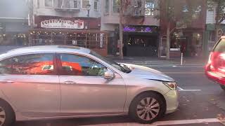 In Front of Sextant Coffee Roasters in The Mission in San Francisco.  12/3/2025.