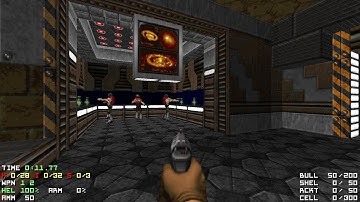 Freedoom Phase 2 v0.14.0-alpha gameplay (Maps 1 & 2)