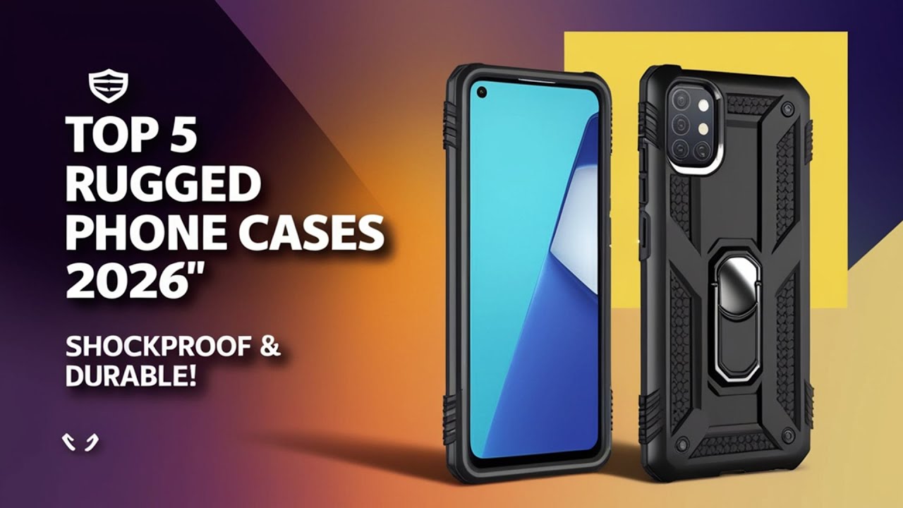 Top 5 Rugged Phone Cases 2026 – Ultimate Protection for Your Samsung & Moto!