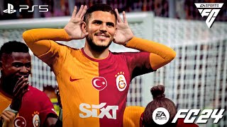 FC 24 - Galatasaray vs. Fenerbahçe - Turkish Süper Lig 23/24 Full Match | PS5™ [4K60]