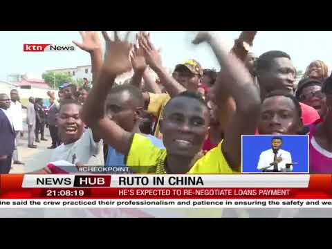 President Ruto set to meet China's president for the first time in as he has a 3 day tour in China