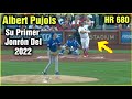 Mira Como Fué El Primer JONRÓN De Albert Pujols del 2022 HR 680