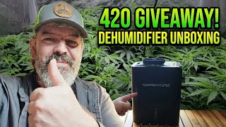 Unboxing Mars Hydro Dehumidifier and Announcing 420 Sale Giveaway @MarsHydro_official