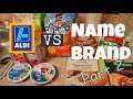 Aldi vs. Name Brand Taste Test! Part Two: Weight Watcher Friendly Version!