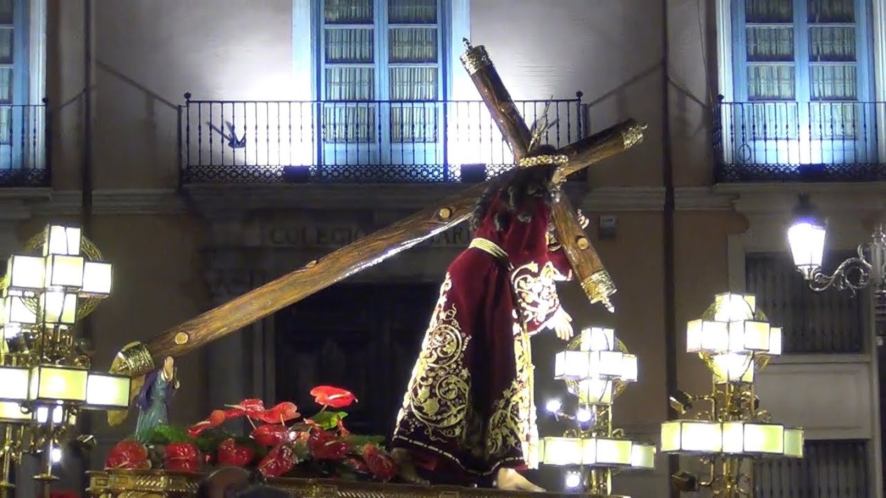 Procesión extraordinaria de la Cofradía de Jesús Camino del Calvario -  Zaragoza 18 de marzo de 2018