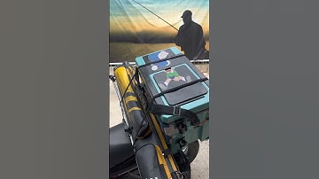 Thùng câu đài chuxian dùng 2 năm không bị xuống màu nhé #câu #dungcucauca #mkfishing #cauca