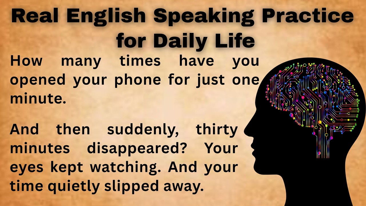Real English Speaking Practice for Daily Life || Stop Translating and ...