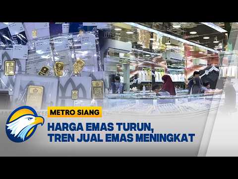 Harga Emas Antam Turun, Warga Malah Ramai Jual untuk Biaya Sekolah [Metro Siang]