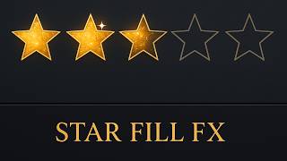 Unreal Engine 5 - Create Epic Star UI Effects (Photoshop + Material Editor)