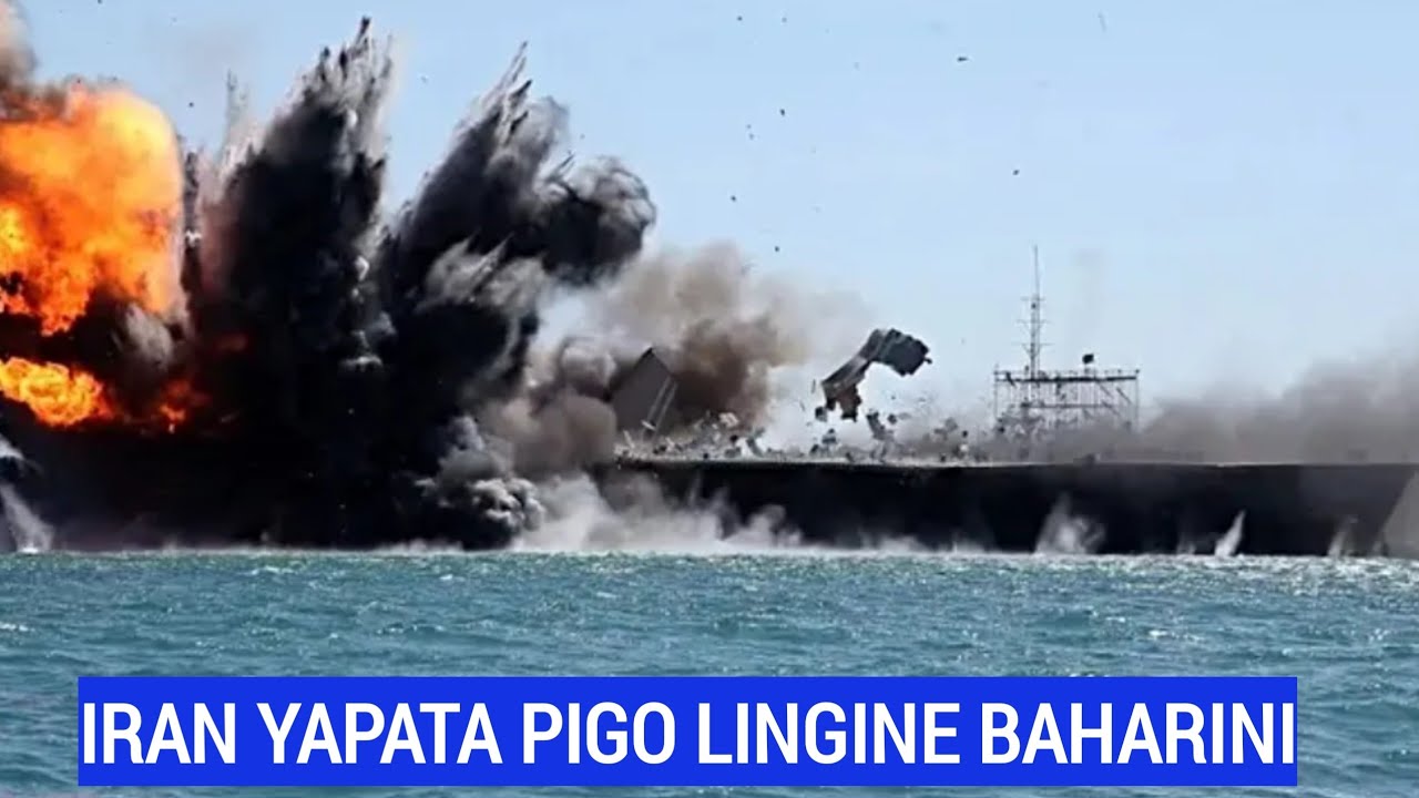 MELI YA IRAN YACHOMWA MOTO BAHARINI, MASHAMBULIZI YAONGEZEKA KILA KONA