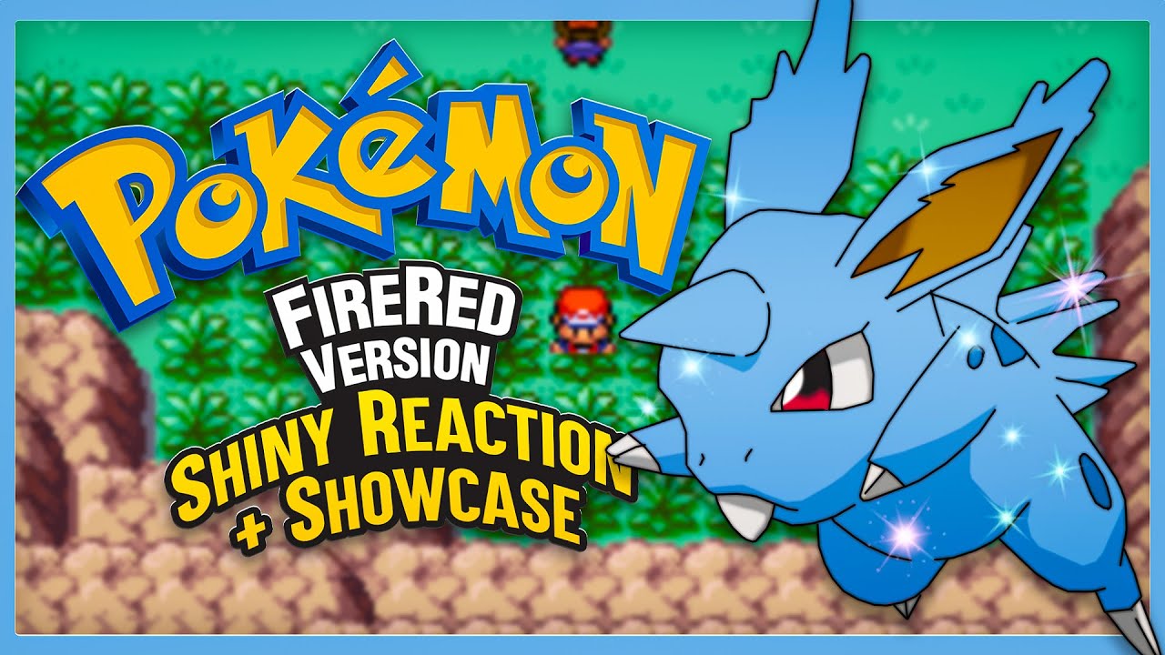 Shiny Nidoran After 7000+ Random Encounters in Fire Red YouTube
